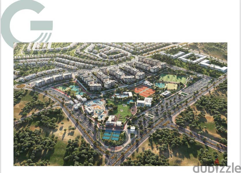 Own your Apartment with Garden in Hyde Park Green's Phase new cairo , With down payment and Installments 7