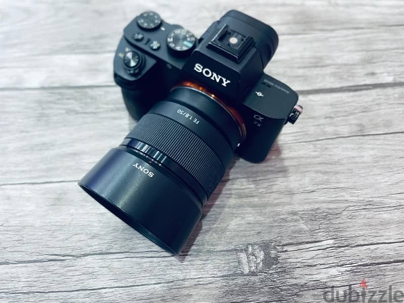 Sony camera a7 ii with lenses 50mm 1.8 2