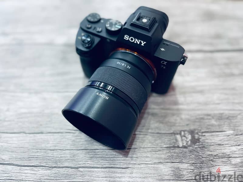Sony camera a7 ii with lenses 50mm 1.8 5