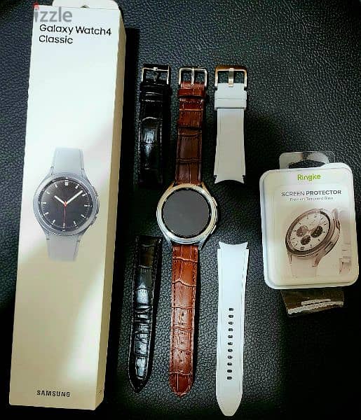 Galaxy watch 4 classic 46mm (stainless) *READ DESCRIPTION* 1