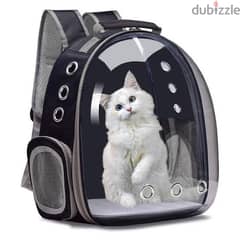 Pet carrier backpack شنطة لتنقل القطط 0