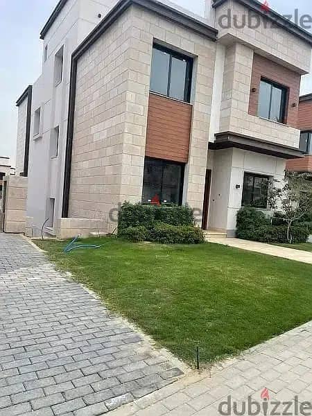 town house  corner for sale  275  m  semi  finished  in  installments in  Azzar 2 new cairo 11