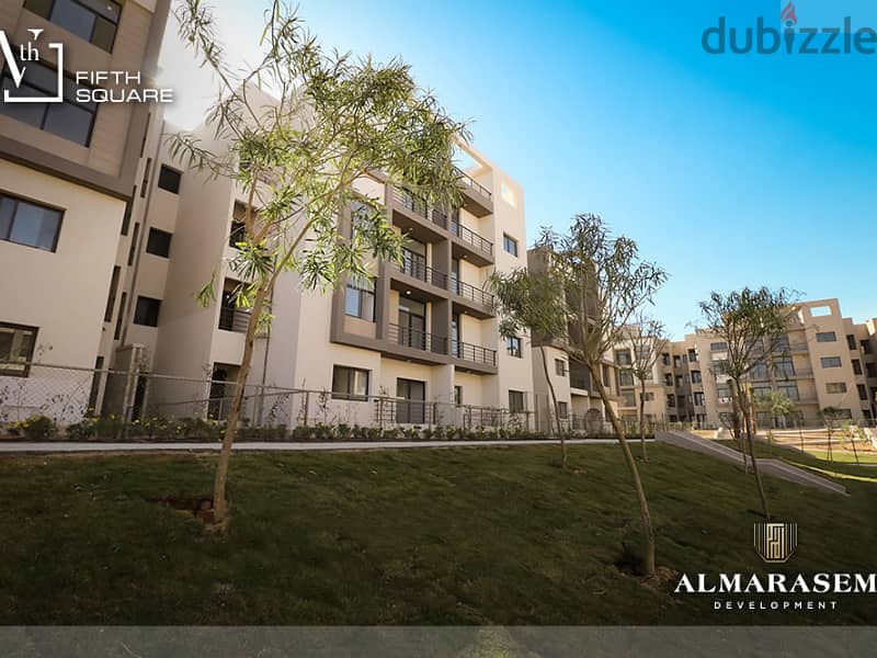 Own your apartment Ready To Move in the best location in Fifth Settlement in Fifth Square Compound In installments over the longest payment Plan 8