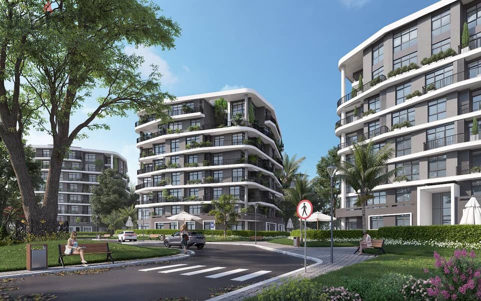 Studio Apartment 80 sqm for Immediate Delivery in Armonia Compound, New Administrative Capital on the Middle Ring Road 14