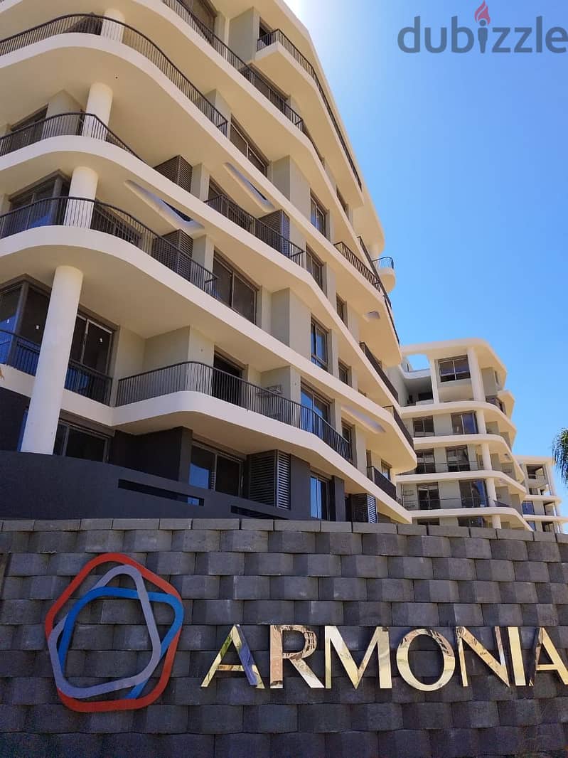 Studio Apartment 80 sqm for Immediate Delivery in Armonia Compound, New Administrative Capital on the Middle Ring Road 17