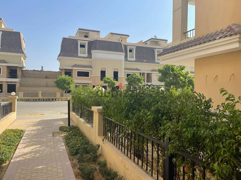 S Villa for sale, 4 rooms, in Sarai Compound, next to Madinaty 2