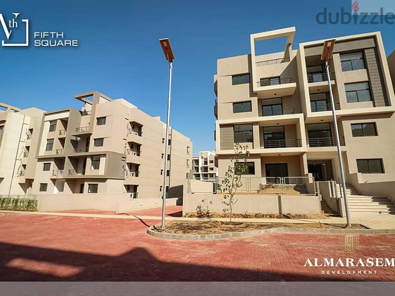 Own your apartment Ready To Move in the best location in Fifth Settlement in Fifth Square Compound In installments over the longest payment Plan 13