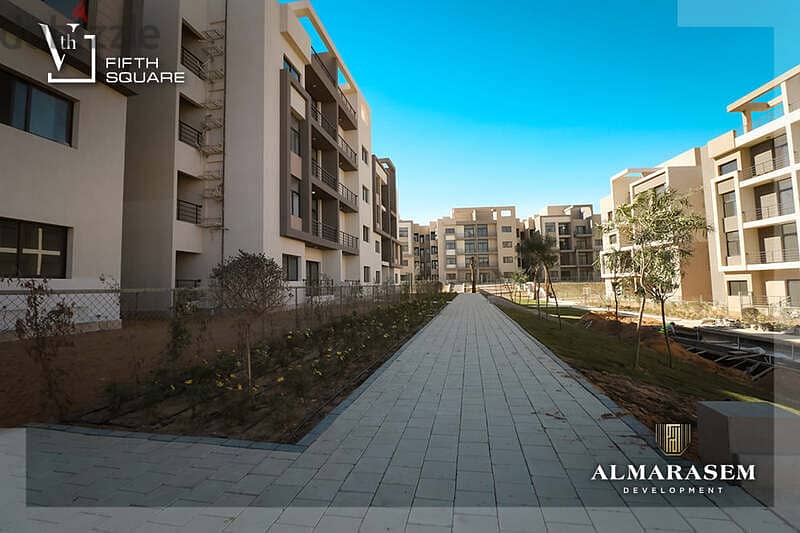 Own your apartment Ready To Move in the best location in Fifth Settlement in Fifth Square Compound In installments over the longest payment Plan 17
