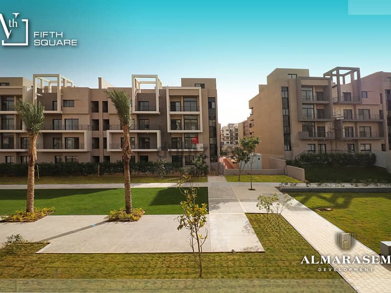 Own your apartment Ready To Move in the best location in Fifth Settlement in Fifth Square Compound In installments over the longest payment Plan 3