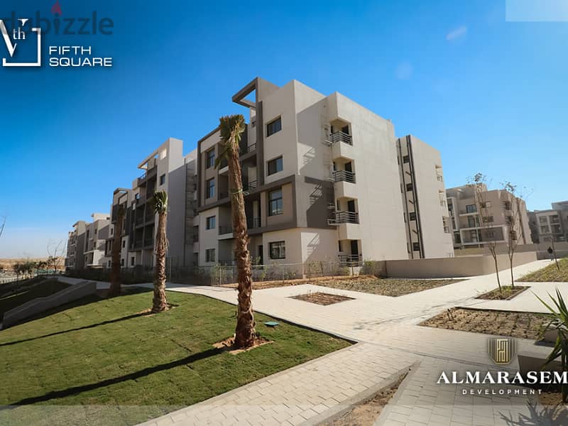 Own your apartment Ready To Move in the best location in Fifth Settlement in Fifth Square Compound In installments over the longest payment Plan 9