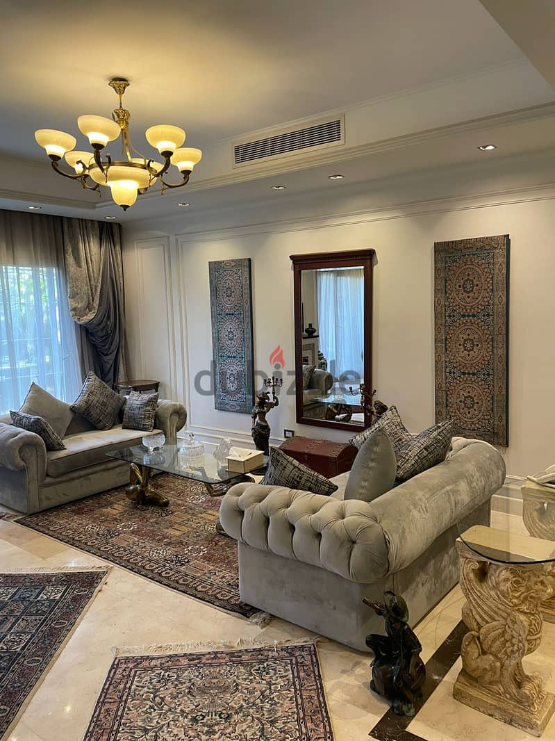 Separate villa 4bedrooms - Modern furnished - Ultra Super Lux in Mountain View Near the American University & Al-Rehab City 5
