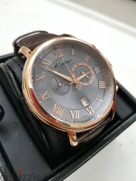 kolber watch never worn with box and guarantee متاح التوصيل لاقرب نقطة 2