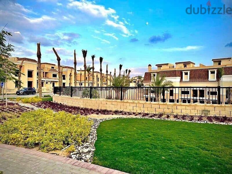 دوبلكس بحديقه خاصه 205 م + 170 م حديقه في سراي المستقبل بجوار مدينتي للبيع Sarai Al Mostakbal 3