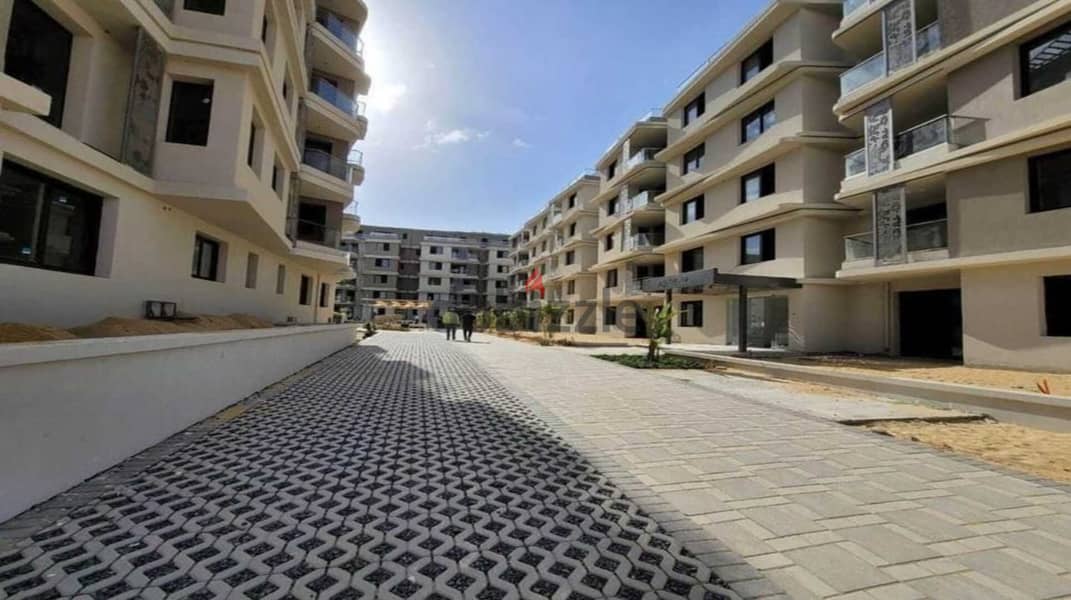 Apartment for sale, 125 sqm, finished, in Badya Palm Hills Compound - badya, in installments 3