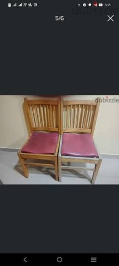 ٢ كرسي مصيف خشب زان 0