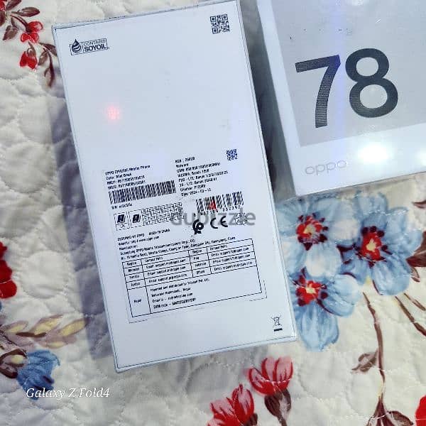 oppo A78 _256G Box اوبو اي٧٨  جهاز متبرشم 3