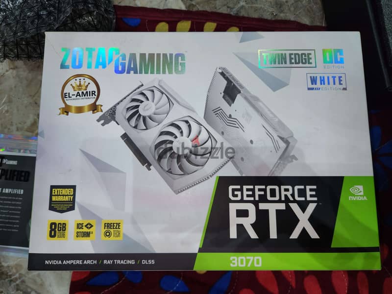 ZOTAC GAMING GeForce RTX 3070 Twin Edge OC White Edition 0