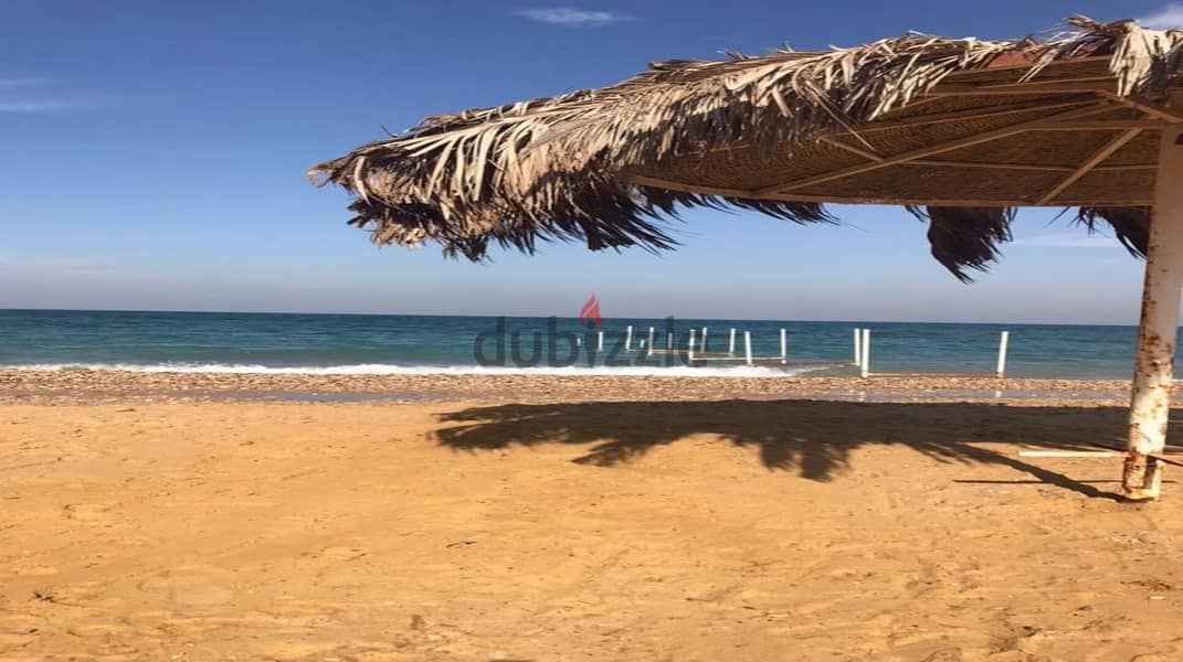Fully finished chalet directly on the beach in Ain Sokhna, next to Porto 6