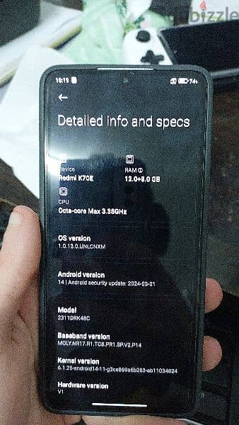 Xiaomi redmi k70e (Poco x6 pro 5g) 0