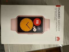 Huawei Watch Fit + Mi smart band 4