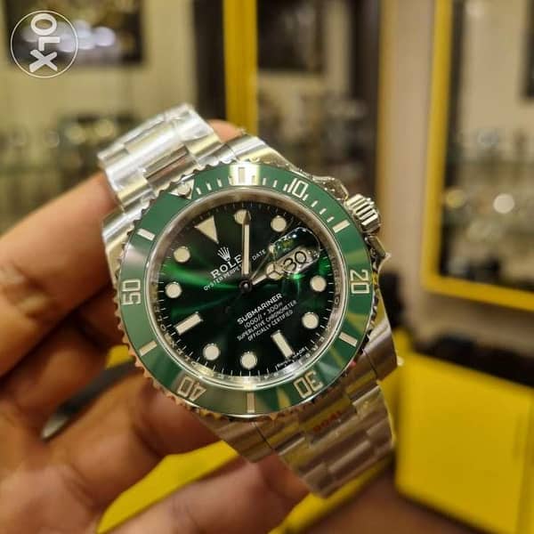 Rolex submariner Hulk Swiss ETA Super Clone 3135 Movement