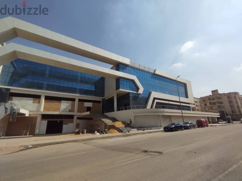 Immediate store, ground floor, facade, in the middle of the largest residential density in Al-Narges Buildings 6