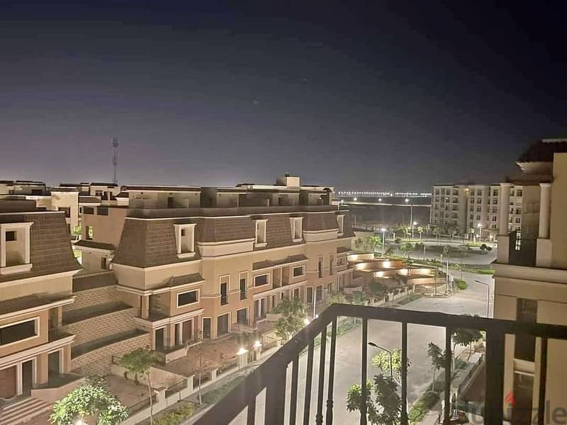 S Villa 3th floors (corner-Bahary)in new cairo sarai compund / اس فيلا كورنر 3أدوار بحري بالكامل في مرحلة فلل في سراي القاهرة الجديدة 2