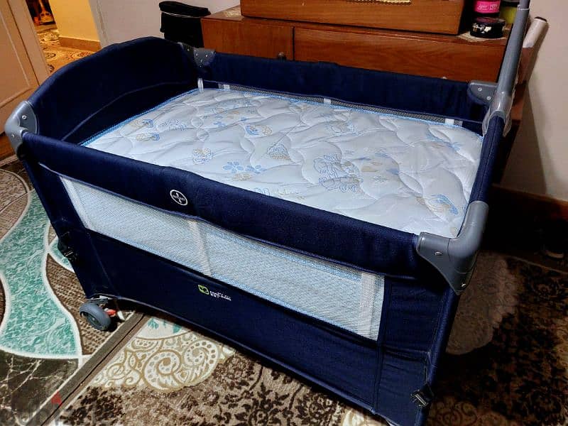 COOL BABY portable travel baby bed سرير اطفال ب مرتبه جديد لم يستخدم 1