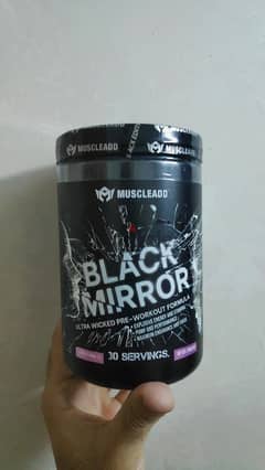 Black Mirror Pre workout Muscle add