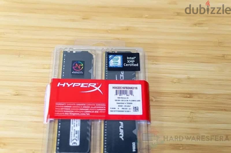 HyperX fury RAM RGB 8GB 3200mhz 0