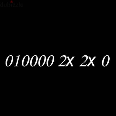 010000 2x 2x 0