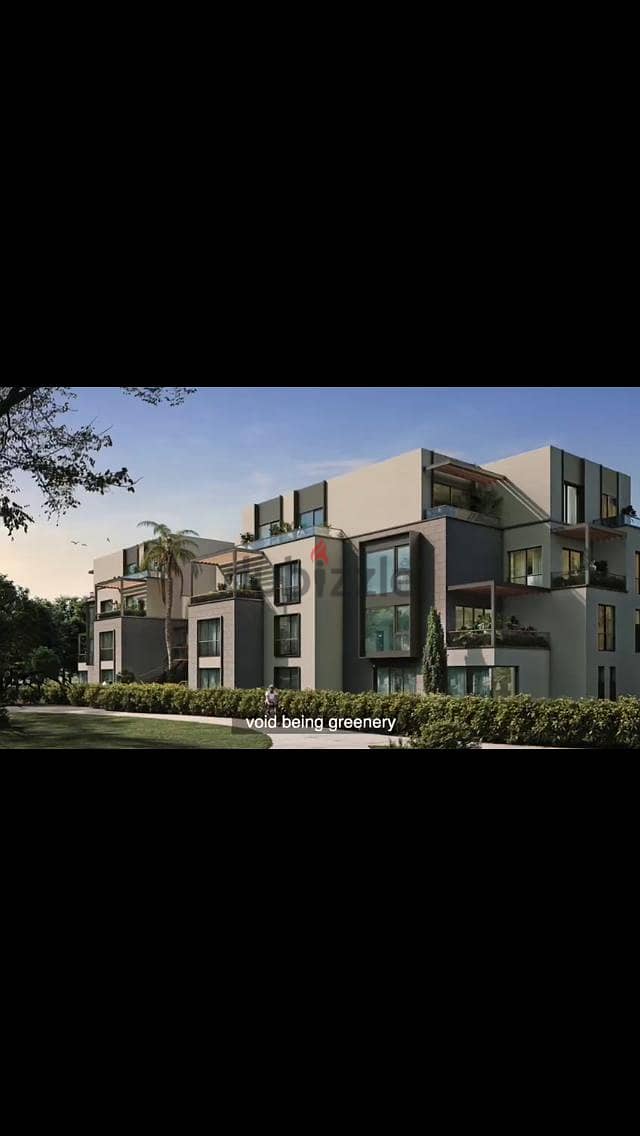 Hyde Park West / 6 October Garden Lakes Apartments Resale  1st floor Lake view corner- prime location  Bua 113 sqm  2 bedrooms + 3 bathrooms    Fully 2
