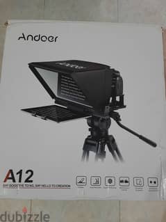 Andoer A12 Portable Camera Teleprompter 0