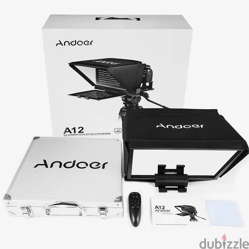 Andoer A12 Portable Camera Teleprompter 4