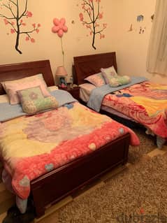 غرفة نوم بحاله ممتازة /teenage bedroom ,Excellent Condition