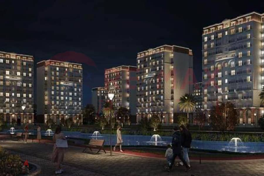 Own your apartment with a direct view of the club in the heart of Sawary 1