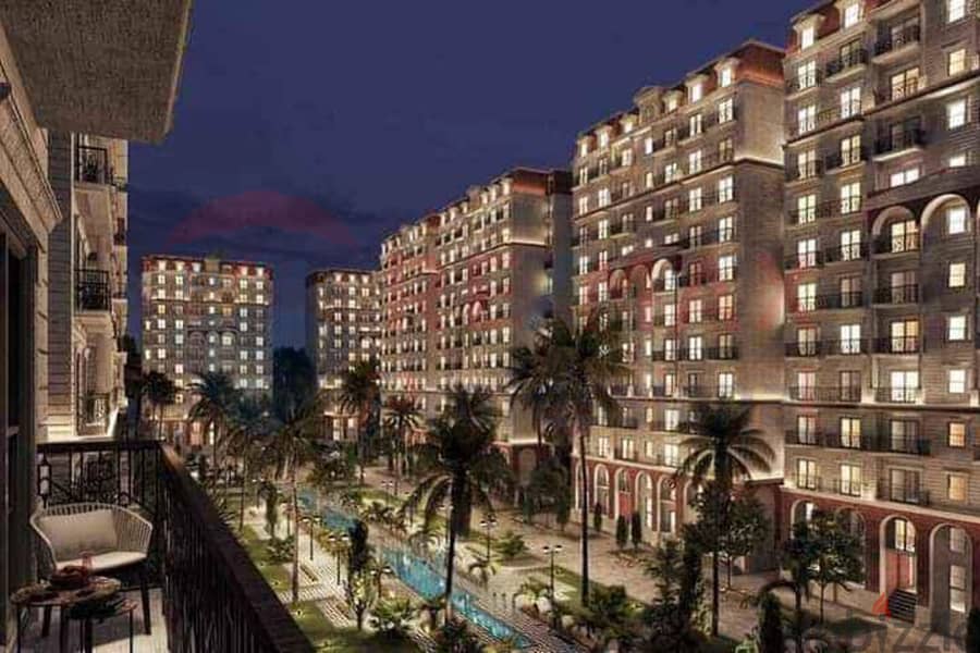 Own your apartment with a direct view of the club in the heart of Sawary 2