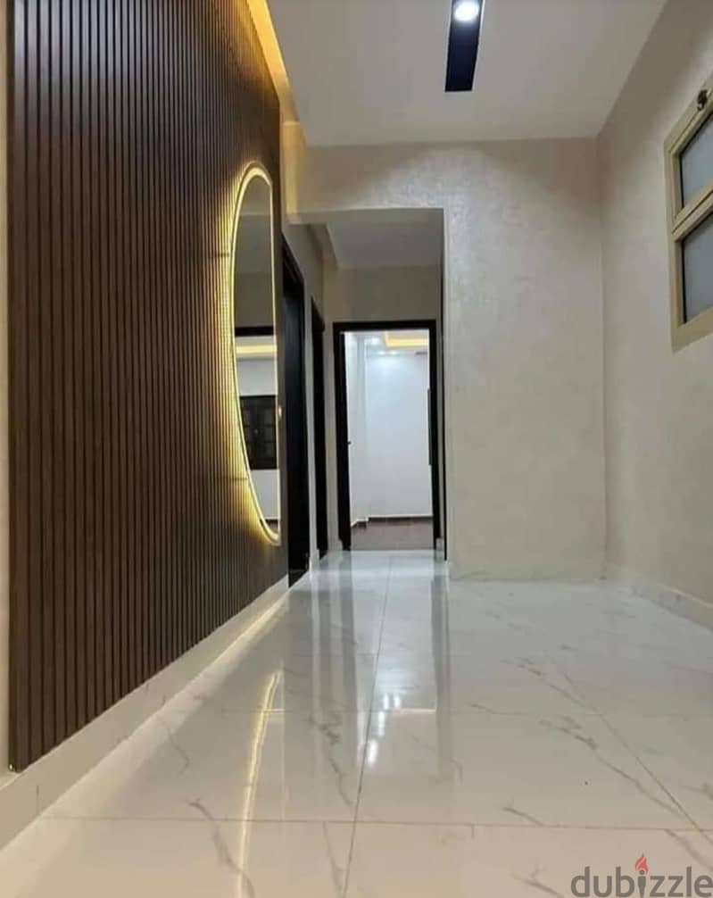 For sale, fully finished apartments in installments in Al Shorouk, in the most distinguished Al Brouj Compound 1