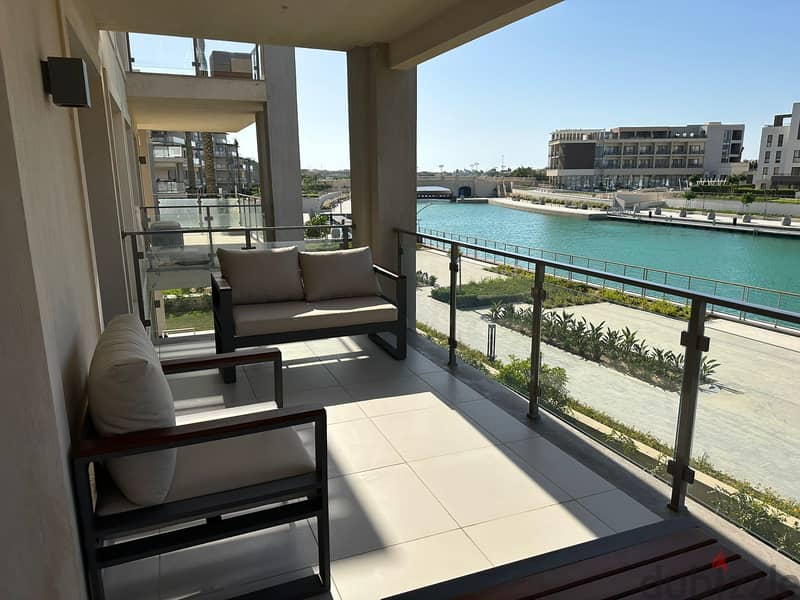 Chalet, first floor, Marassi Marina 2, directly on the canal, for rent 3