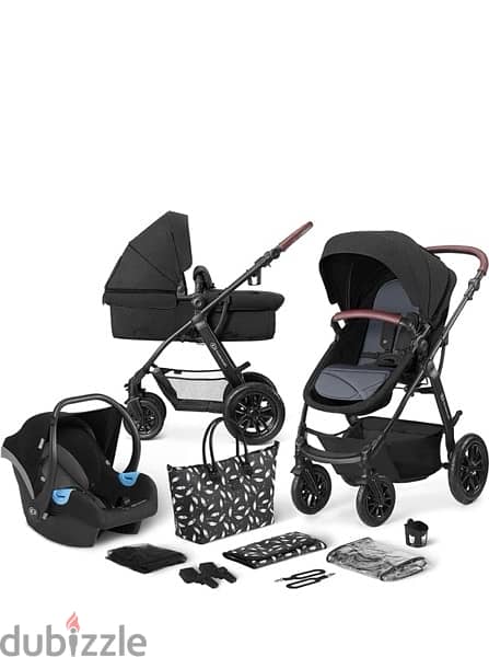 stroller kinderkraft xmoov travel system black from 0:22 kilo 0