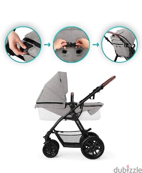 stroller kinderkraft xmoov travel system black from 0:22 kilo 3