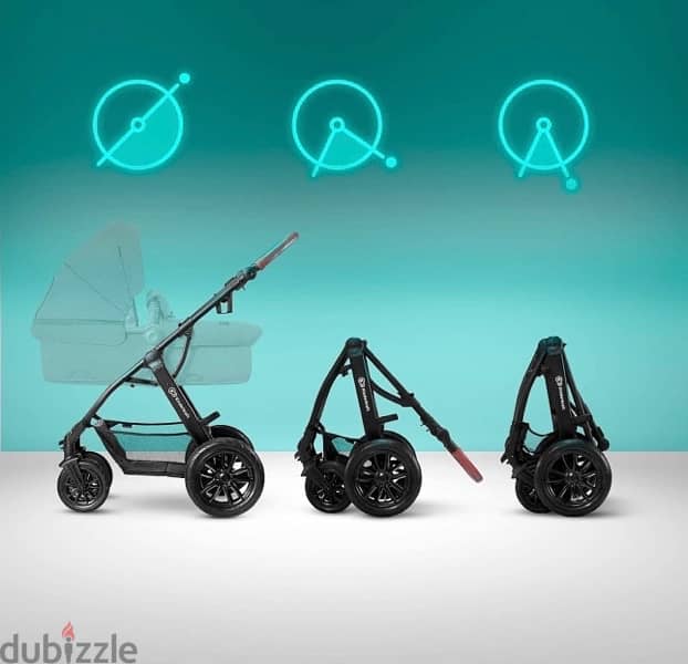 stroller kinderkraft xmoov travel system black from 0:22 kilo 5