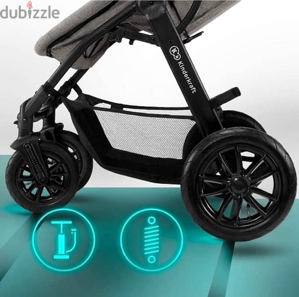 stroller kinderkraft xmoov travel system black from 0:22 kilo 6