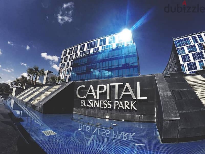 للبيع مكتب إداري 130م بالتشطيب في Capital Business Park - الشيخ زايد 2