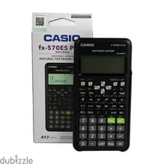 Casio fx-570esplus-2wdtv digital calculator - black - جديدة لم تفتح