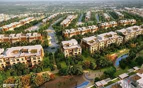For sale, 206 sqm apartment + 117 sqm garden, in the heart of the Fifth Settlement, next to Madinaty, in Sarai Compound, in installments. 4