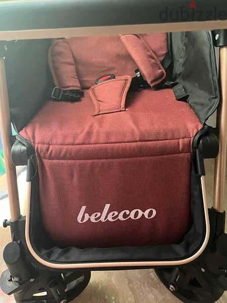 baby stroller belecoo used one time like new 5