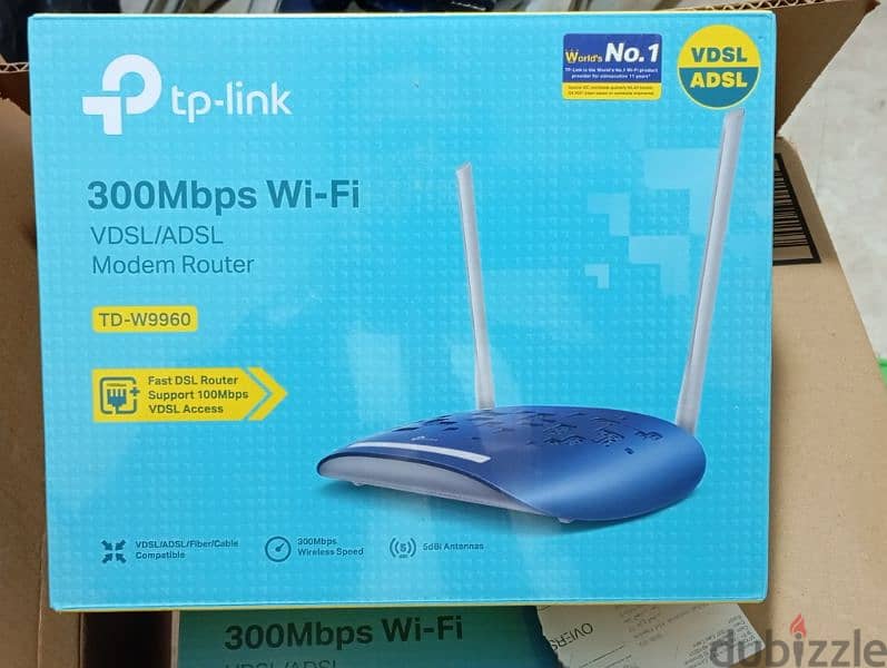 Router TP-Link w9960 8