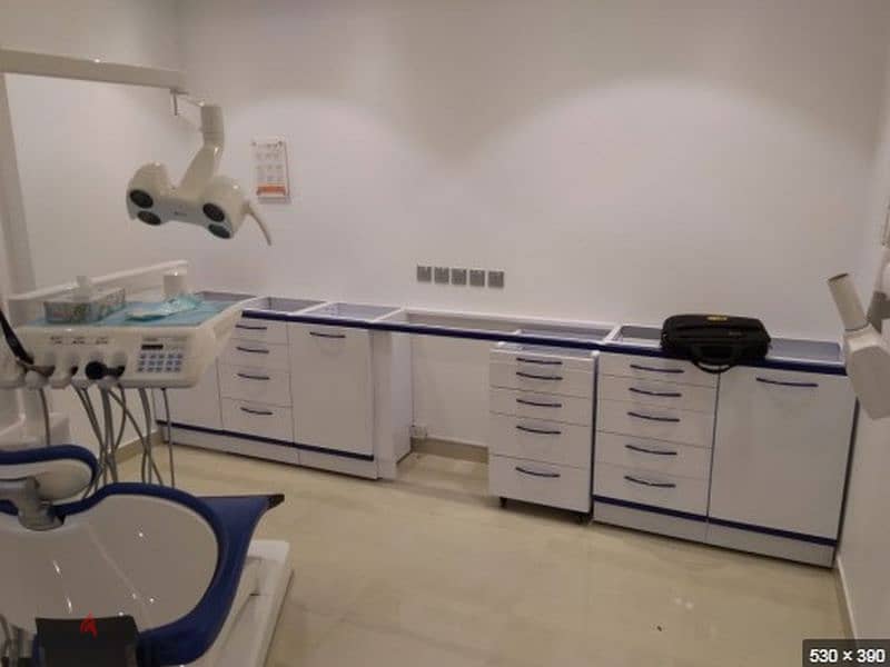 Fully finished Clinic in a medical center for Rent 111 sqm in 5th Settlement / عياده 4 غرف بمركز طبي للإيجار متشطبة بالتكييفات 1