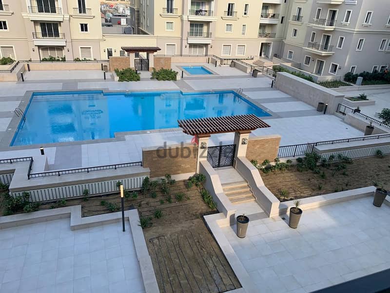 Semi furnished studio for rent in Mivida compound boulevard New Cairo Fifth settlement 1
